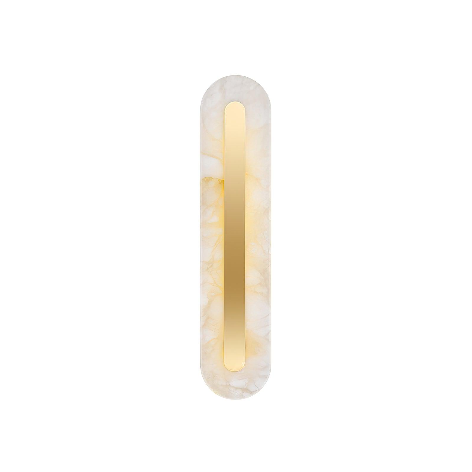 Hurn Alabaster Rounded Wall Lamp | ventumra