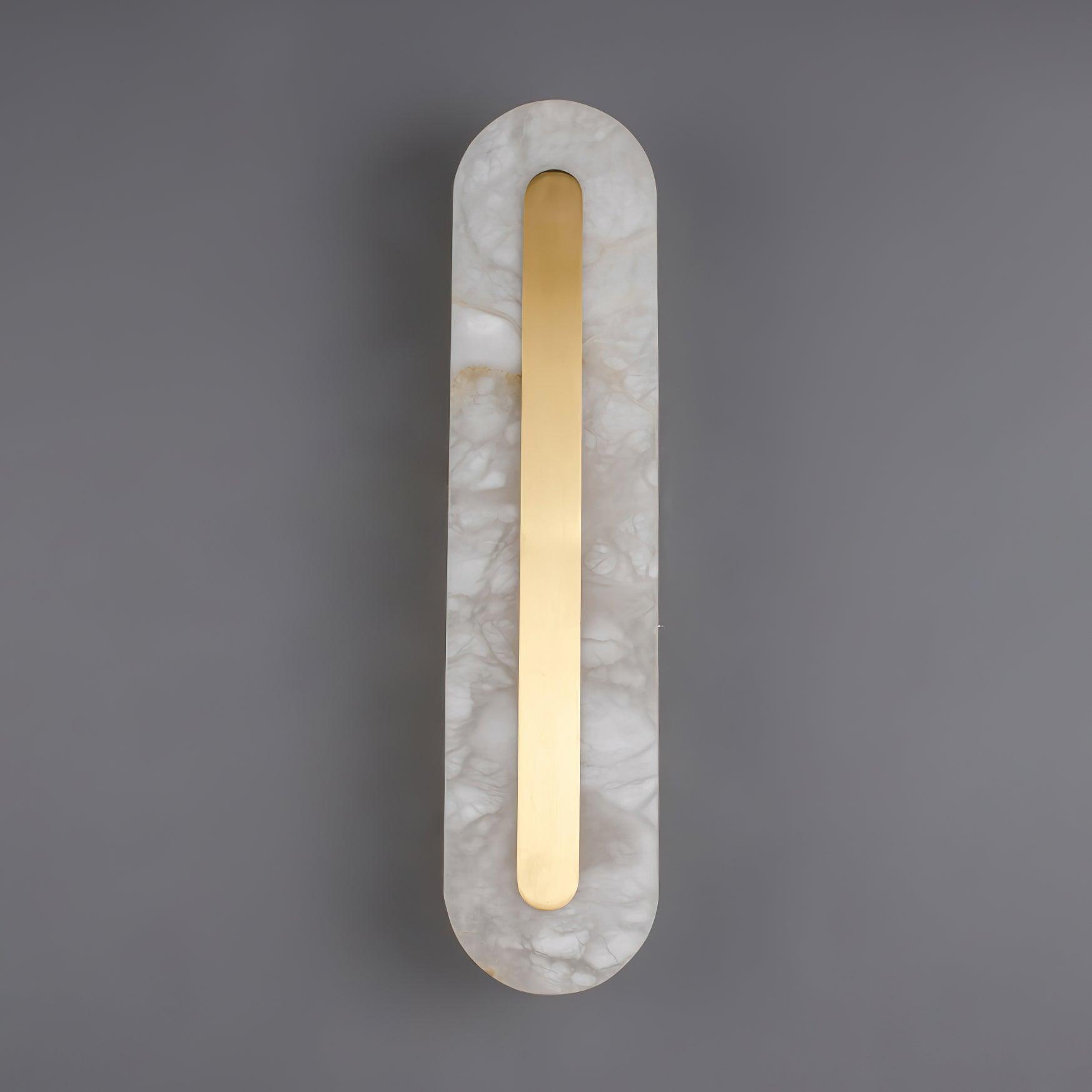 Hurn Alabaster Rounded Wall Lamp | ventumra