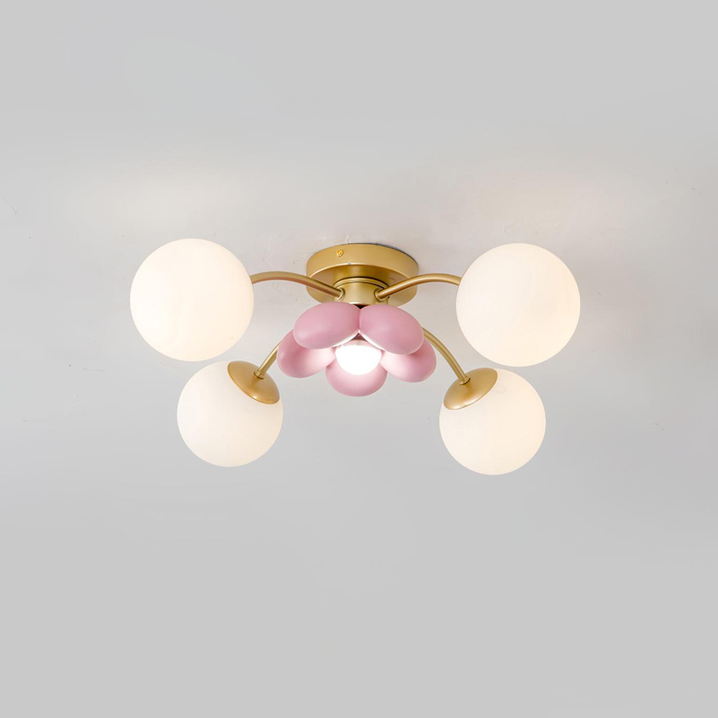 Blossura Pink Petal Ceiling Light | ventumra