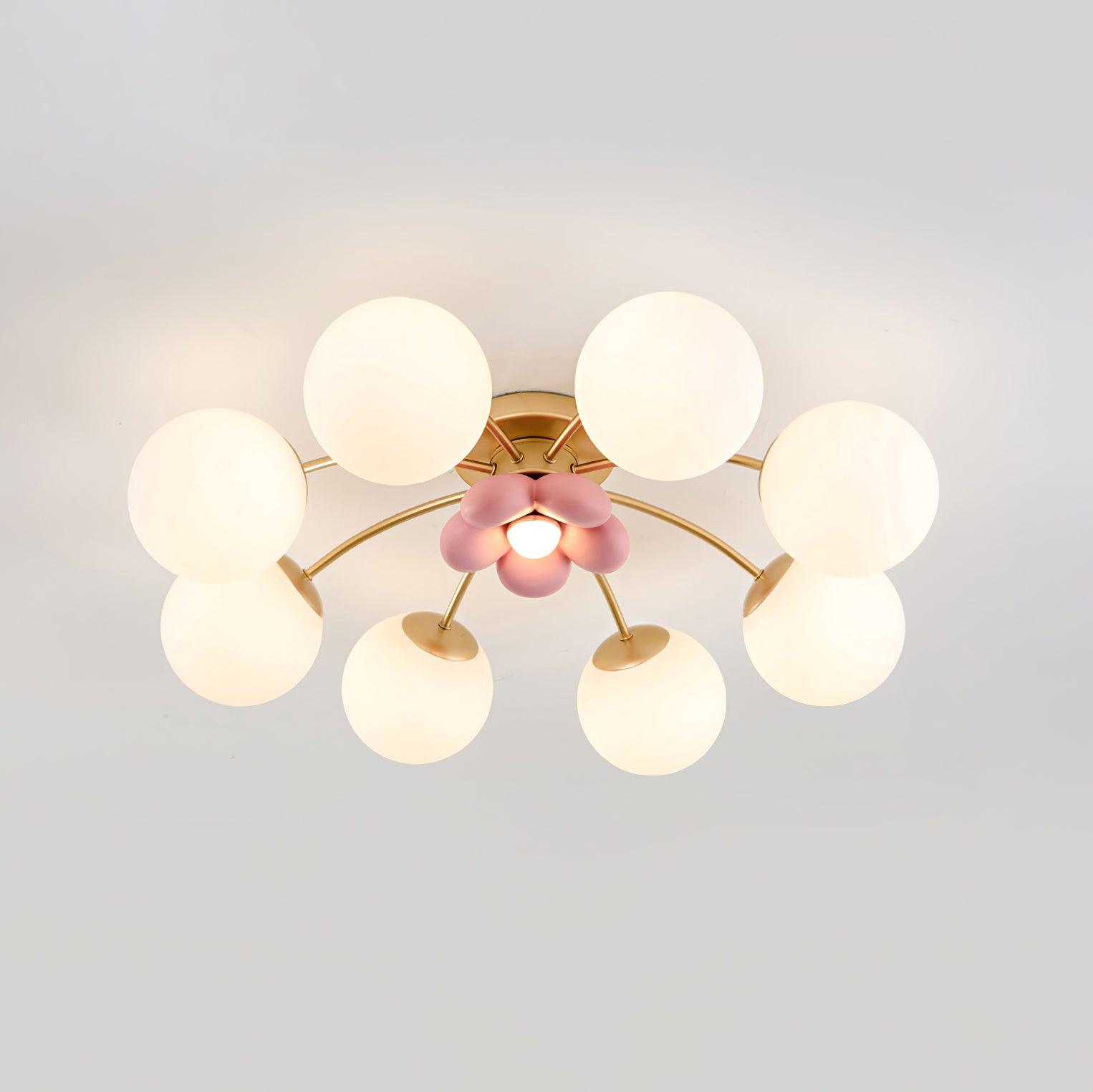 Blossura Pink Petal Ceiling Light | ventumra