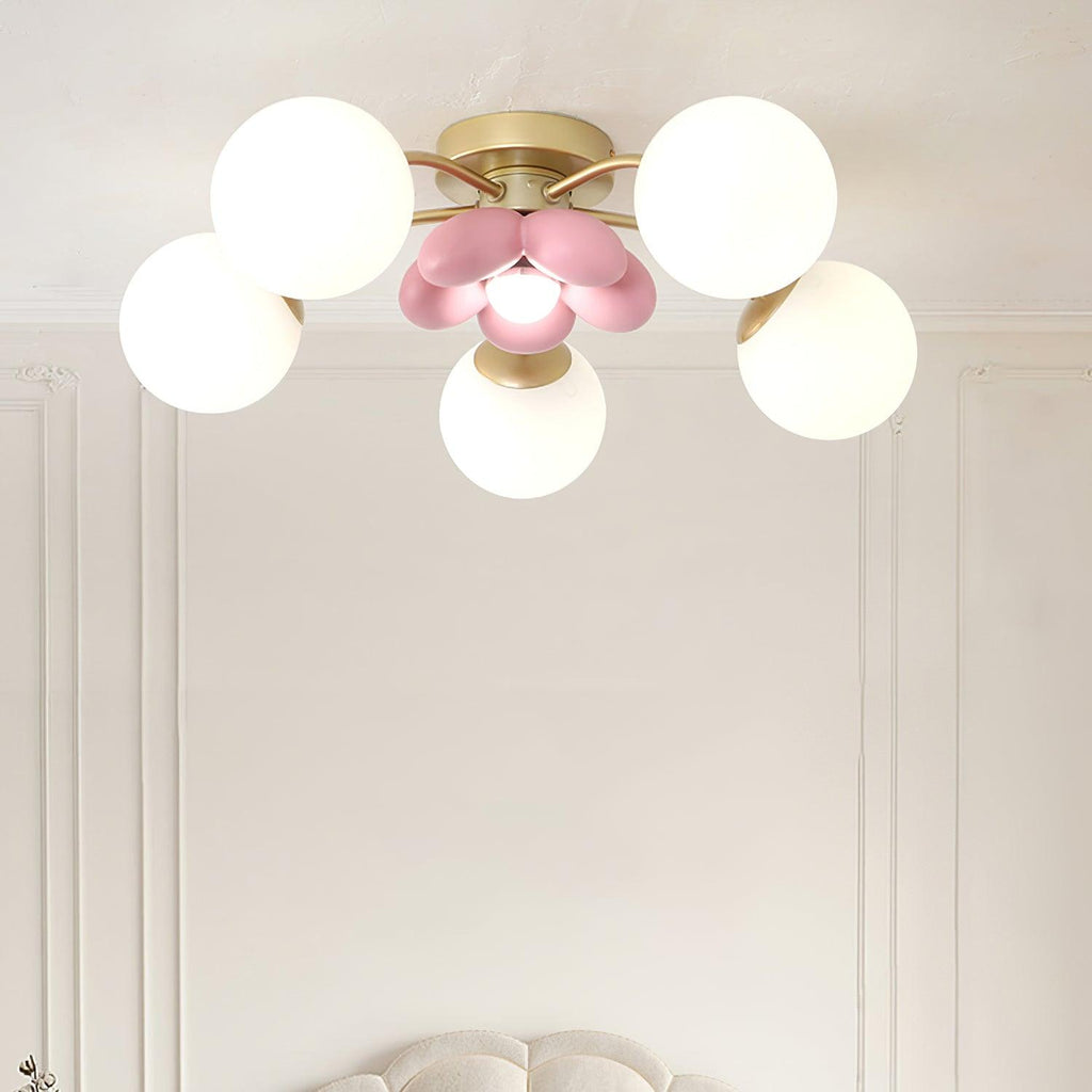 Blossura Pink Petal Ceiling Light | ventumra