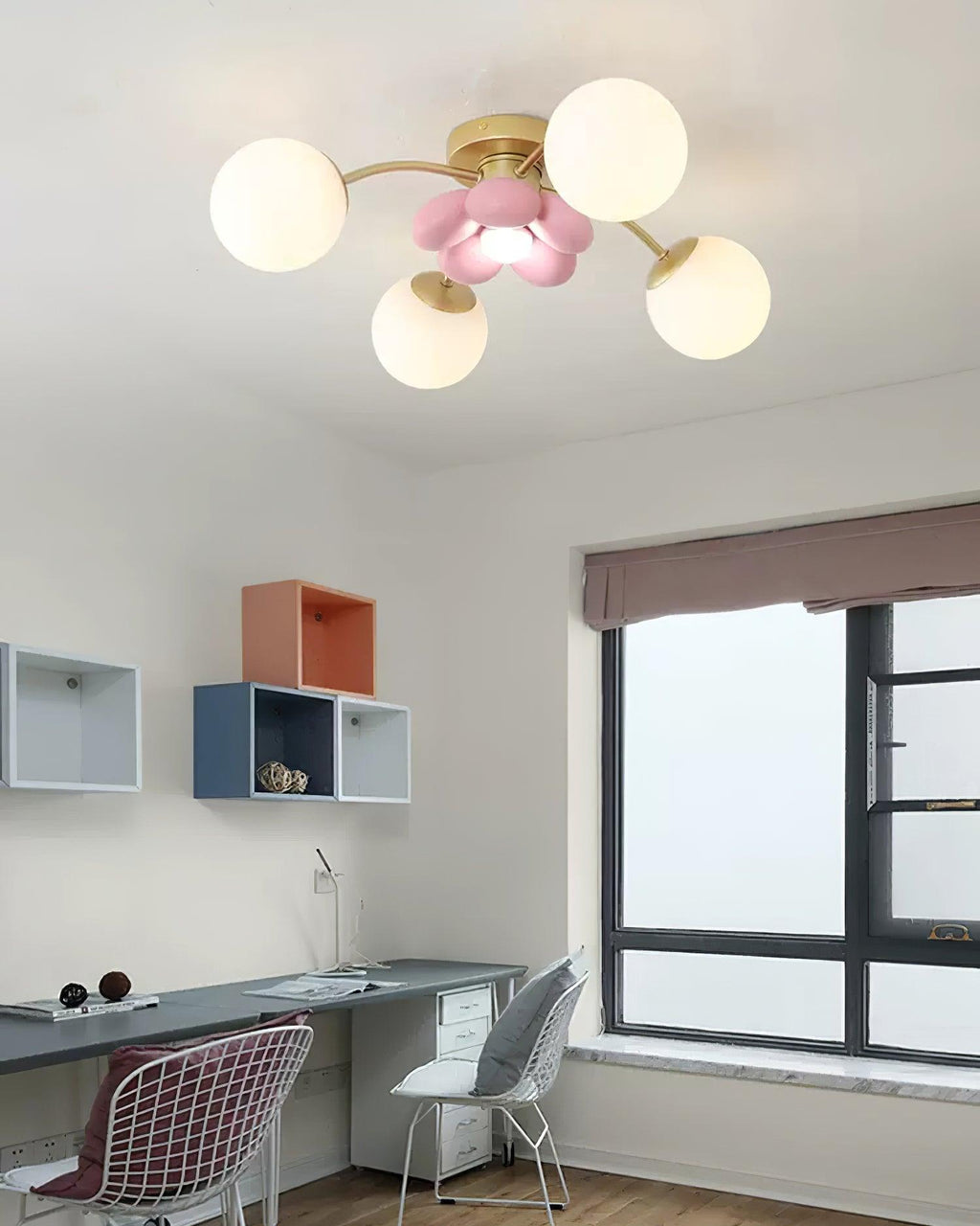 Blossura Pink Petal Ceiling Light | ventumra