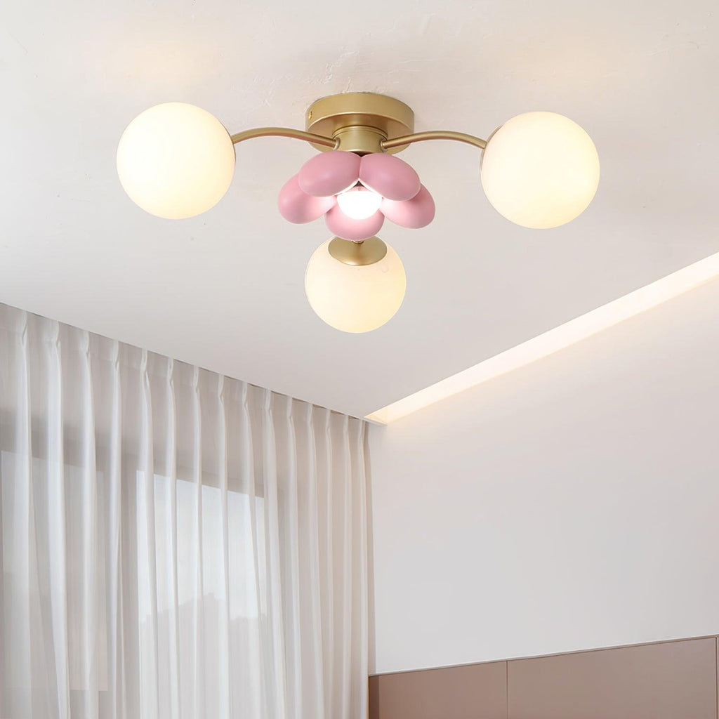 Blossura Pink Petal Ceiling Light | ventumra