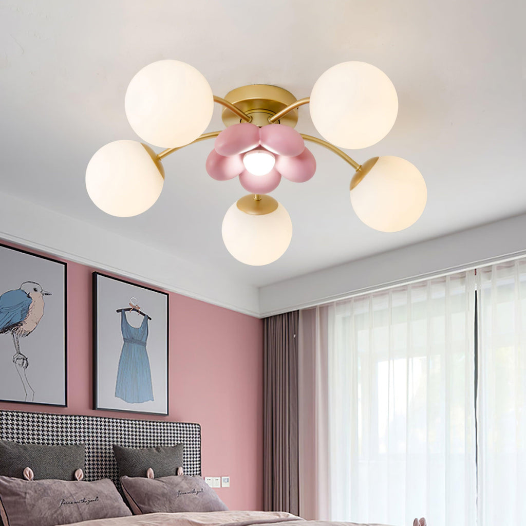 Blossura Pink Petal Ceiling Light | ventumra