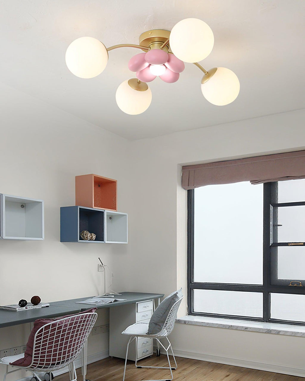 Blossura Pink Petal Ceiling Light | ventumra