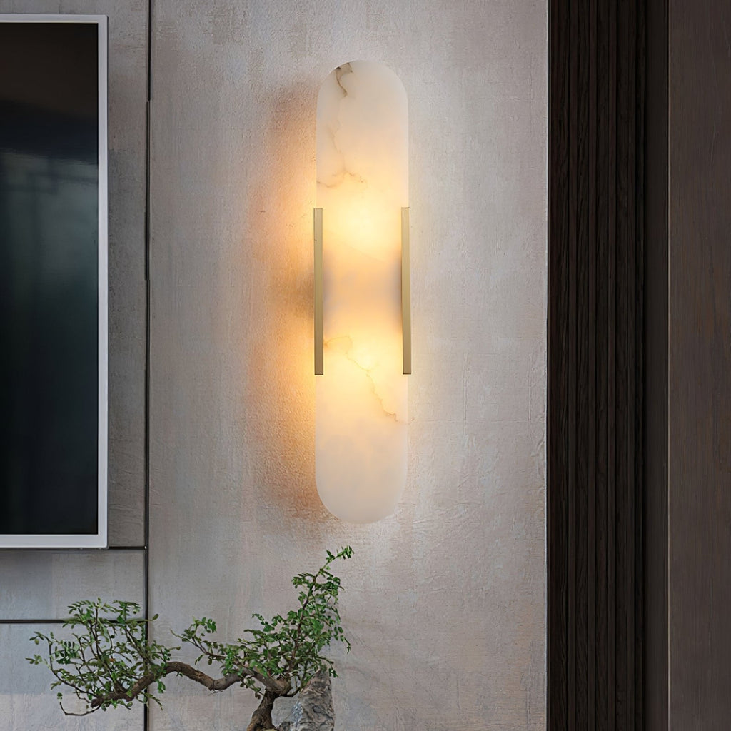 Veo Luxury Alabaster Wall Lamp | ventumra