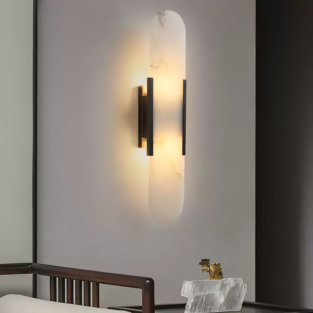 Veo Luxury Alabaster Wall Lamp | ventumra