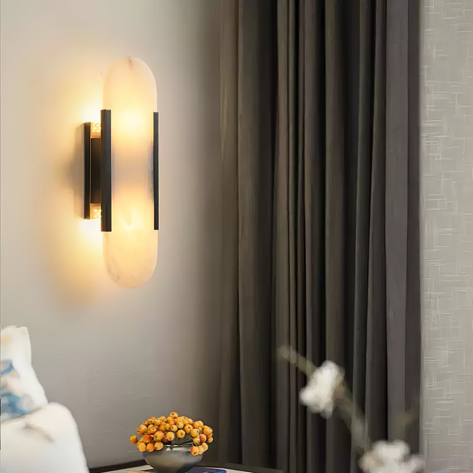 Veo Luxury Alabaster Wall Lamp | ventumra