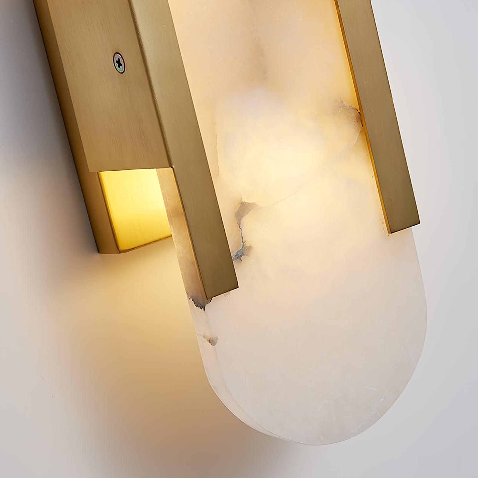 Veo Luxury Alabaster Wall Lamp | ventumra