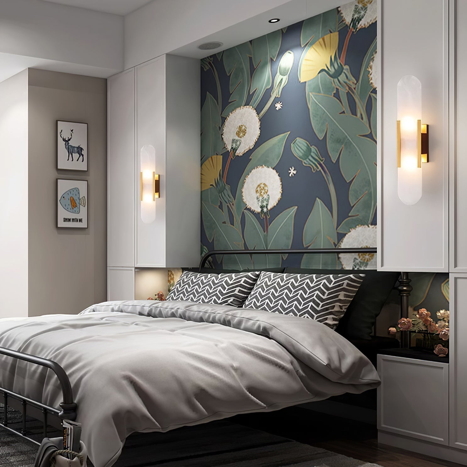 Veo Luxury Alabaster Wall Lamp | ventumra