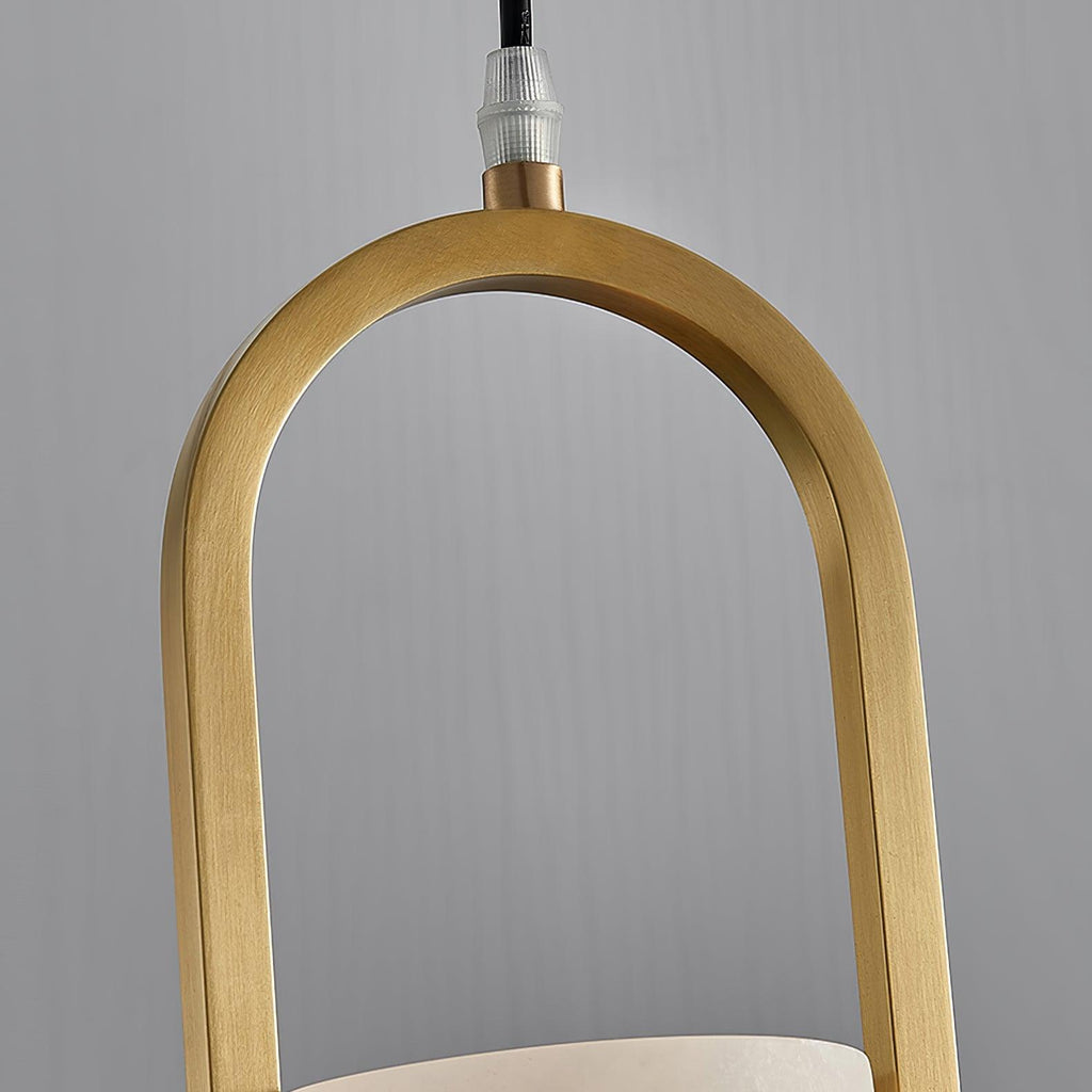 Aethyn Arch Alabaster Pendant Light | ventumra