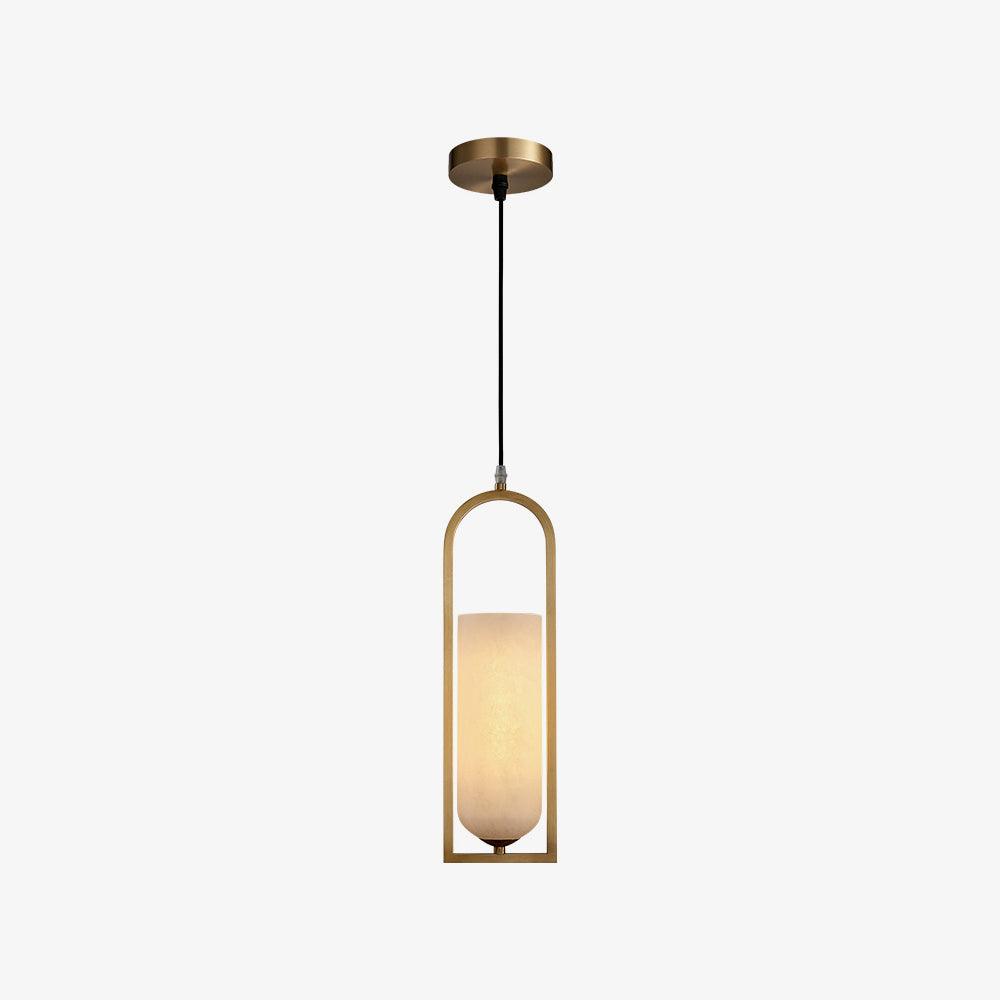 Aethyn Arch Alabaster Pendant Light | ventumra