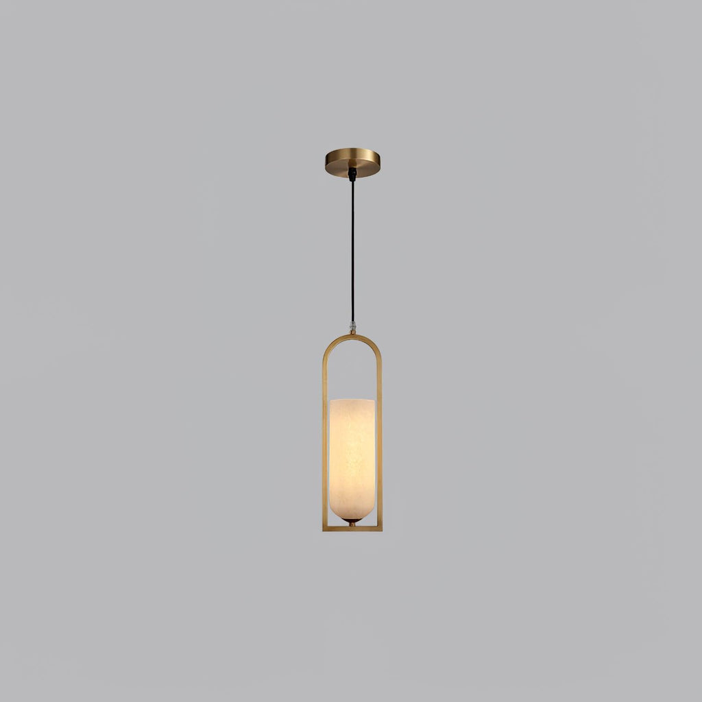 Aethyn Arch Alabaster Pendant Light | ventumra