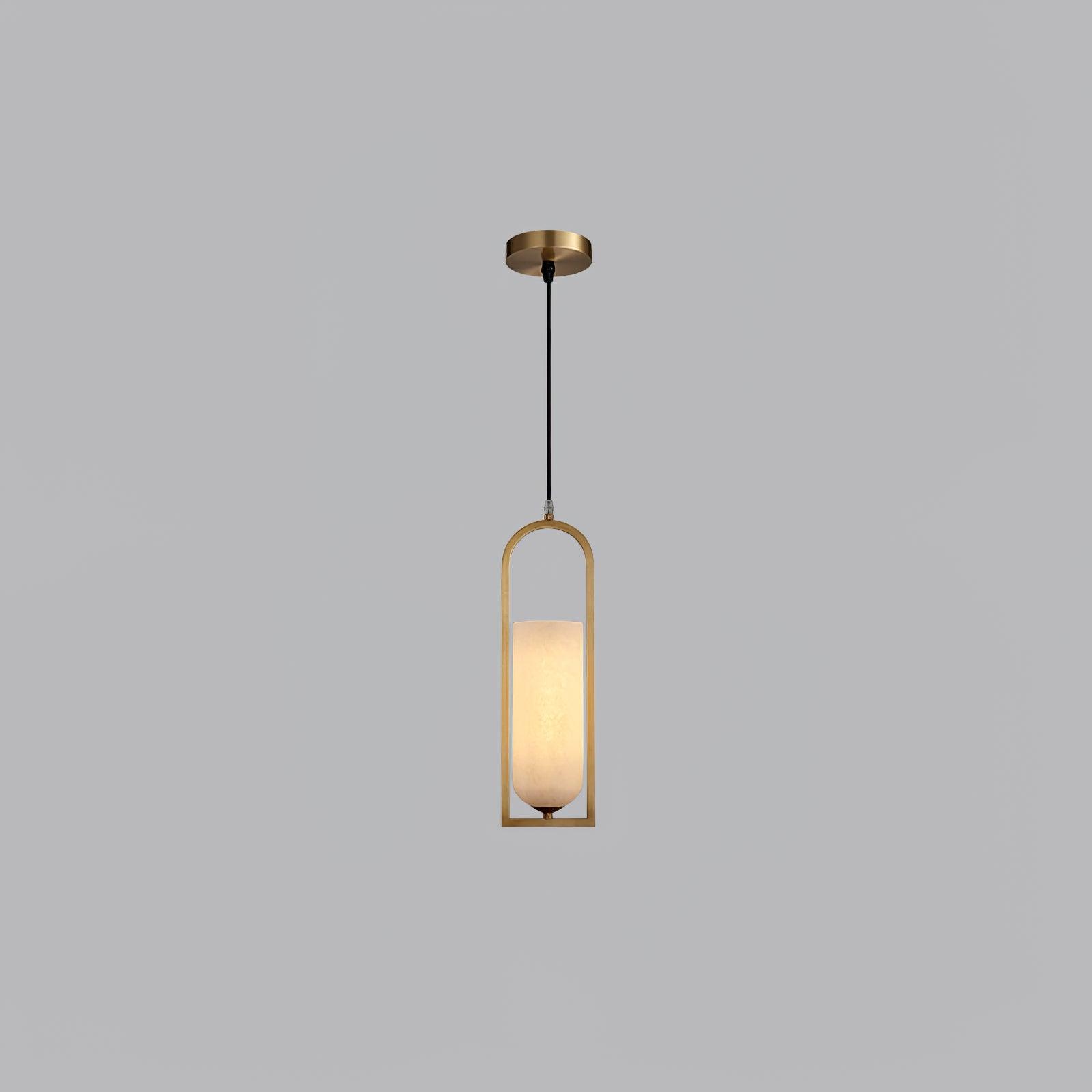 Aethyn Arch Alabaster Pendant Light | ventumra