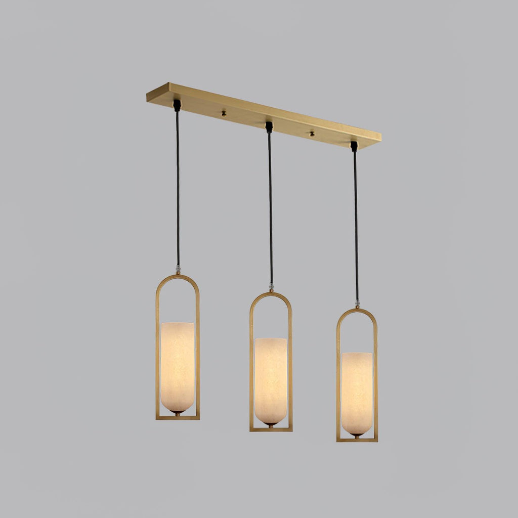 Aethyn Arch Alabaster Pendant Light | ventumra