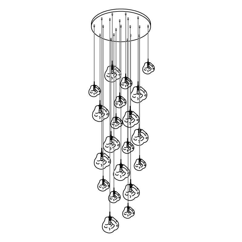 Solara Pendant Lamp Irregular Cluster Sculptural | ventumra