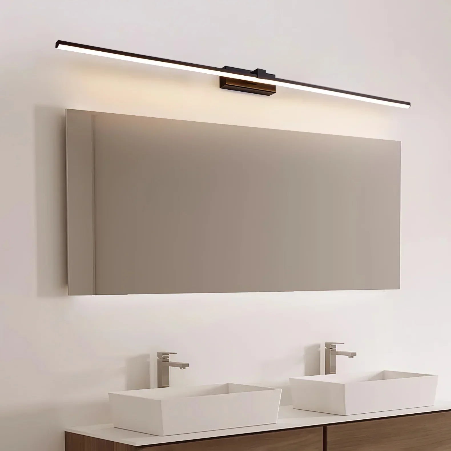 Hexa Linear Mirror Vanity Wall Lamp Bathroom Bedroom Modern | ventumra