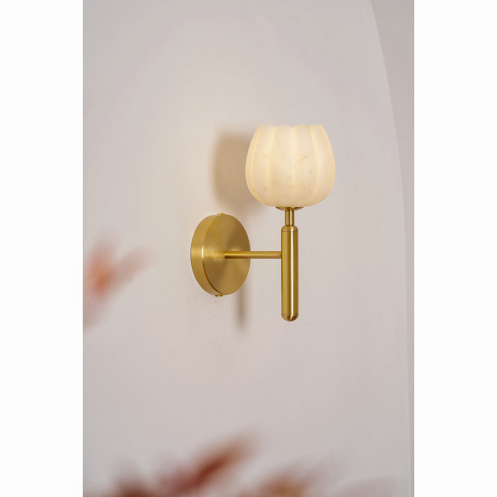 Art Nouveau Tulip Wall Sconce | Ventumra