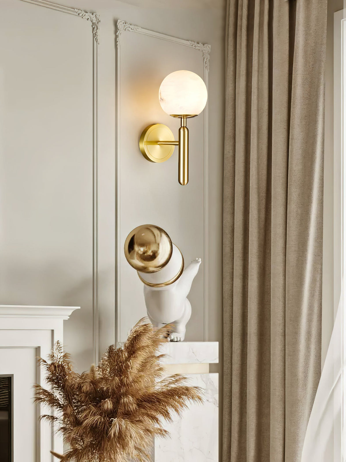 Art Nouveau Tulip Wall Sconce | Ventumra