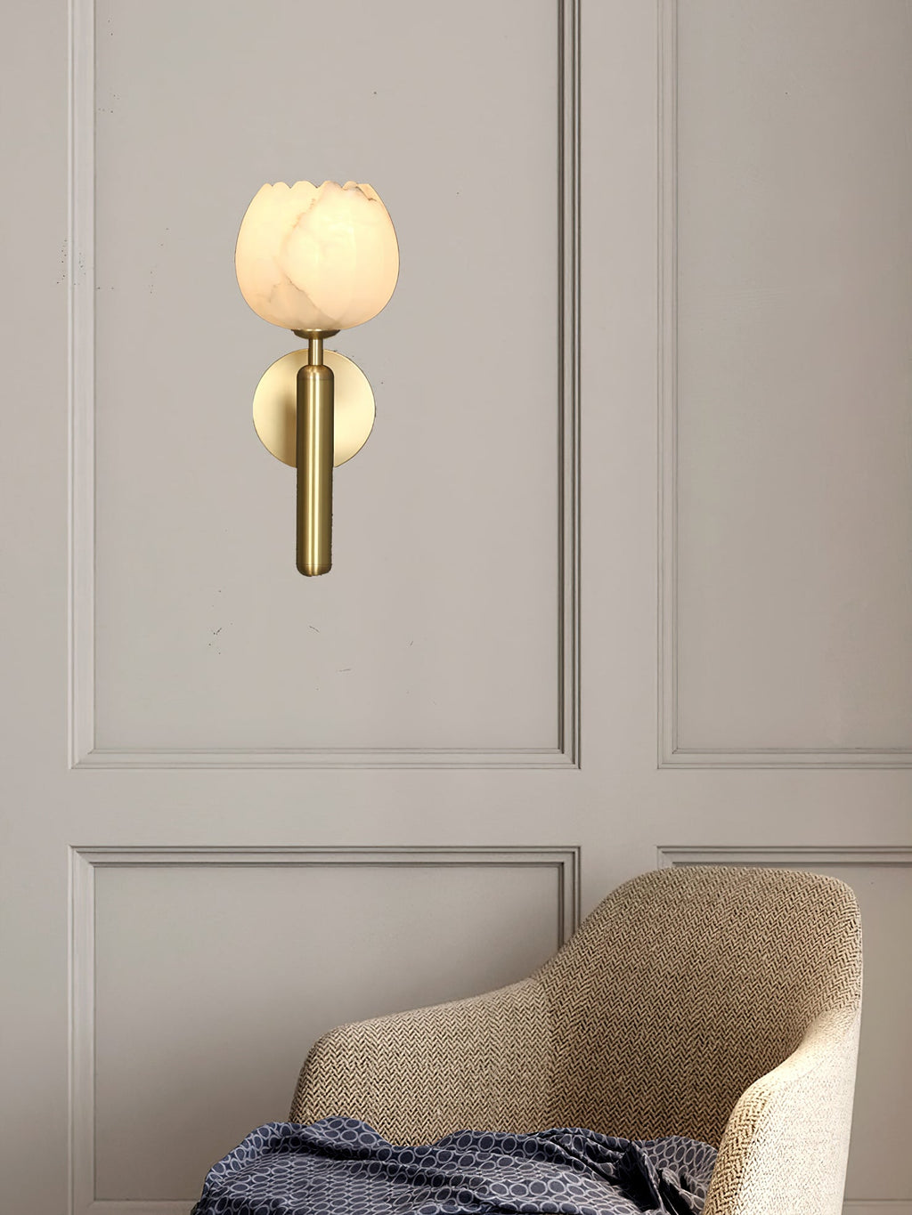 Art Nouveau Tulip Wall Sconce | Ventumra