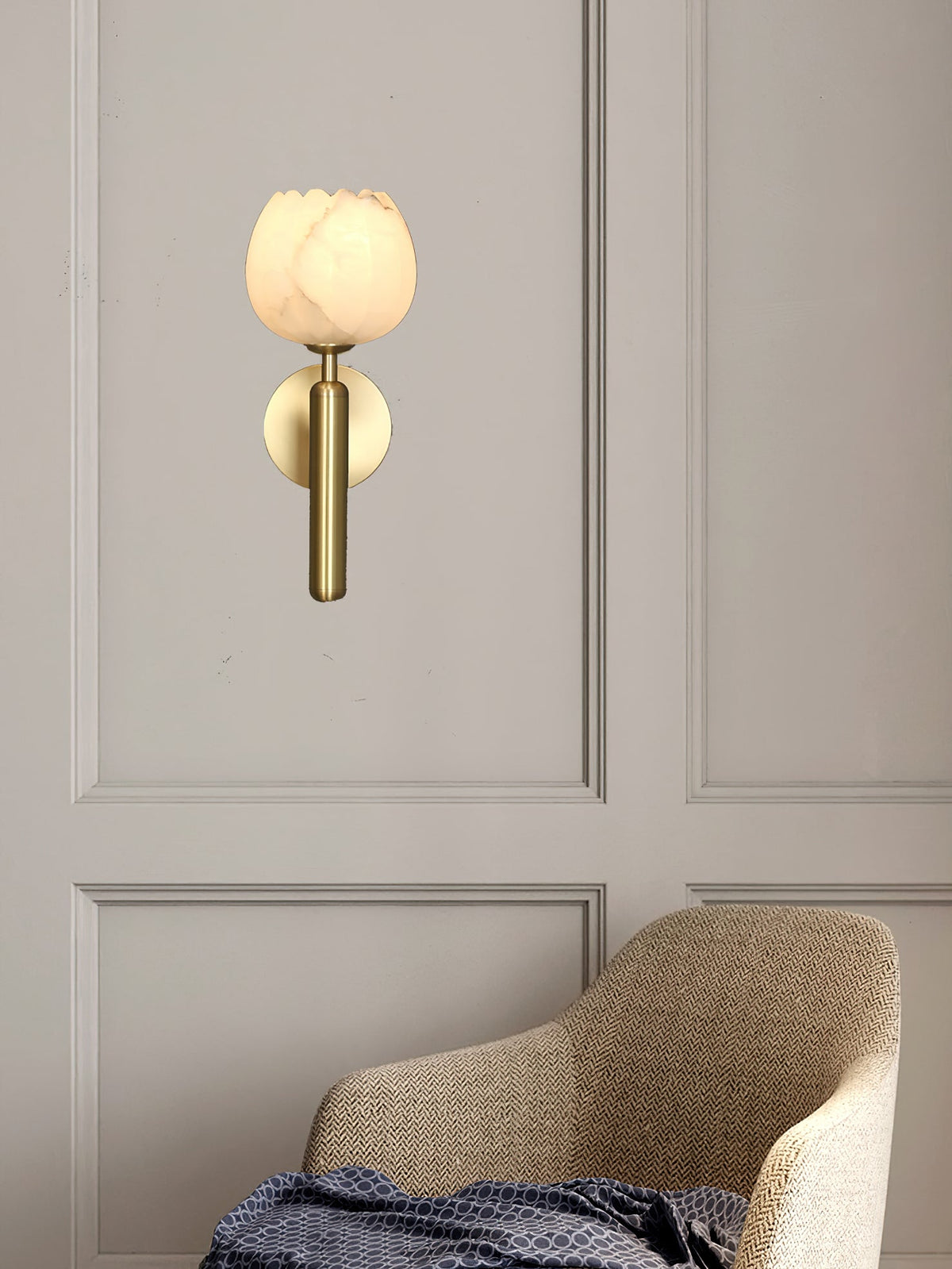 Art Nouveau Tulip Wall Sconce | Ventumra