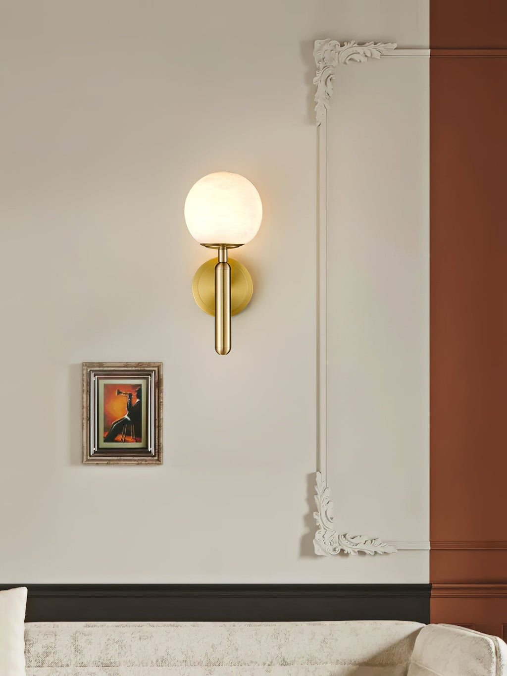 Art Nouveau Tulip Wall Sconce | Ventumra