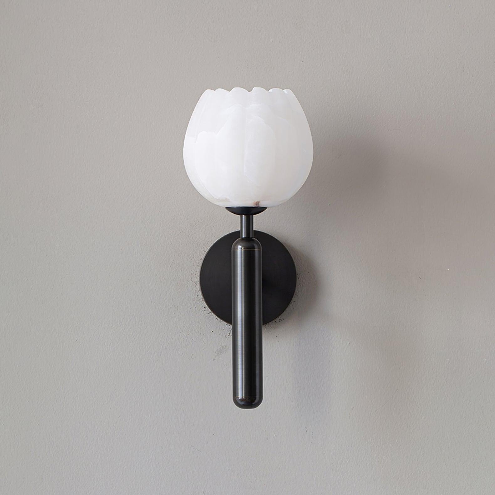 Ralin Alabaster Flowers Wall Lamp | ventumra