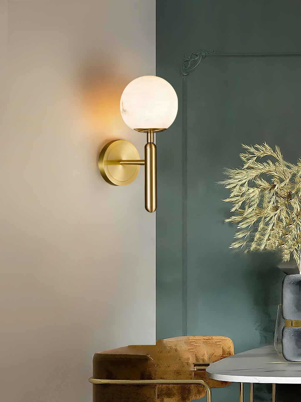 Art Nouveau Tulip Wall Sconce | Ventumra