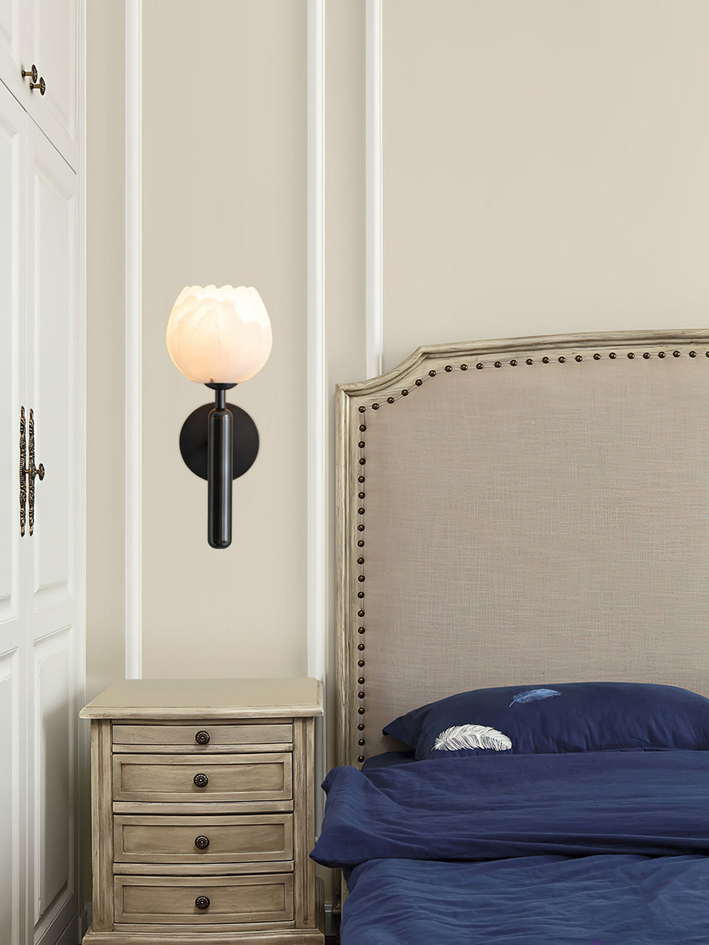 Art Nouveau Tulip Wall Sconce | Ventumra