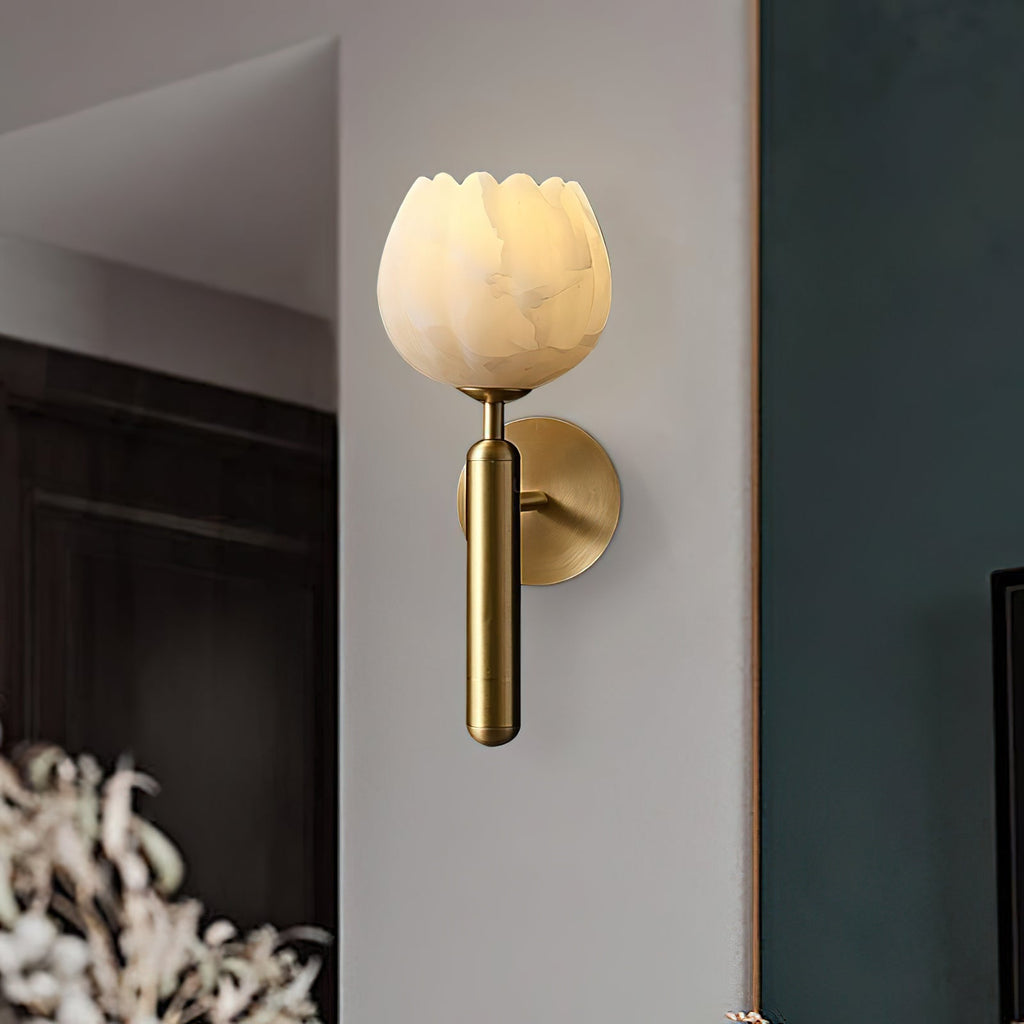 Art Nouveau Tulip Wall Sconce | Ventumra