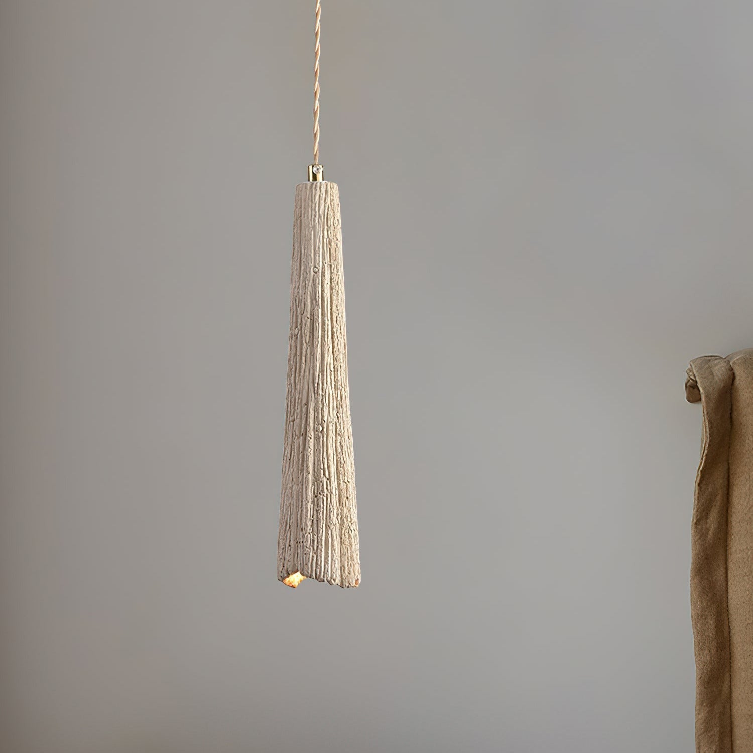 Kirae Textured Pendant Lights Cement | ventumra