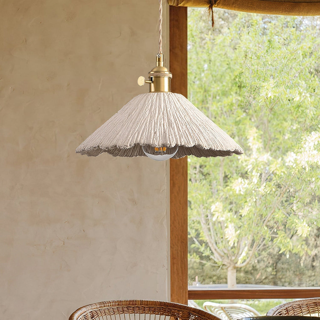 Kirae Textured Pendant Lights Cement | ventumra