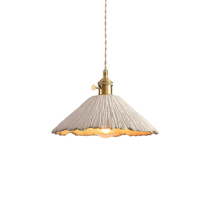Kirae Textured Pendant Lights Cement | ventumra
