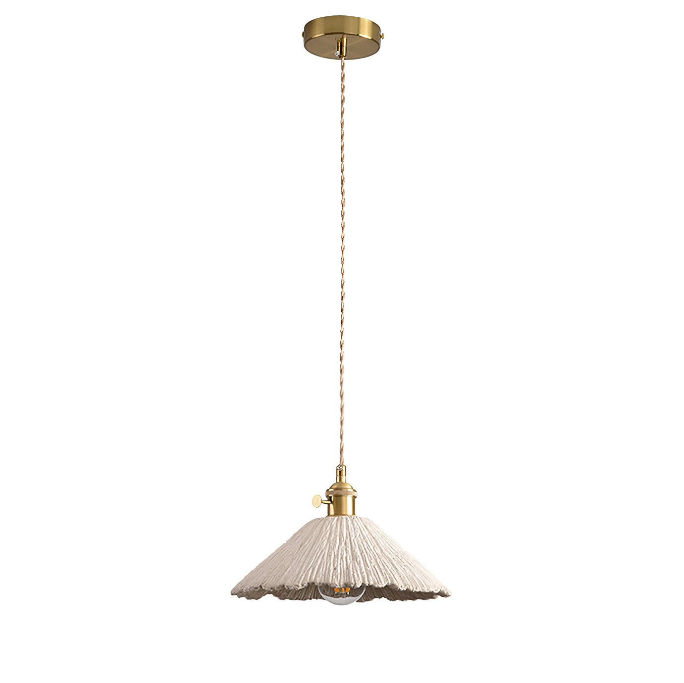 Kirae Textured Pendant Lights Cement | ventumra