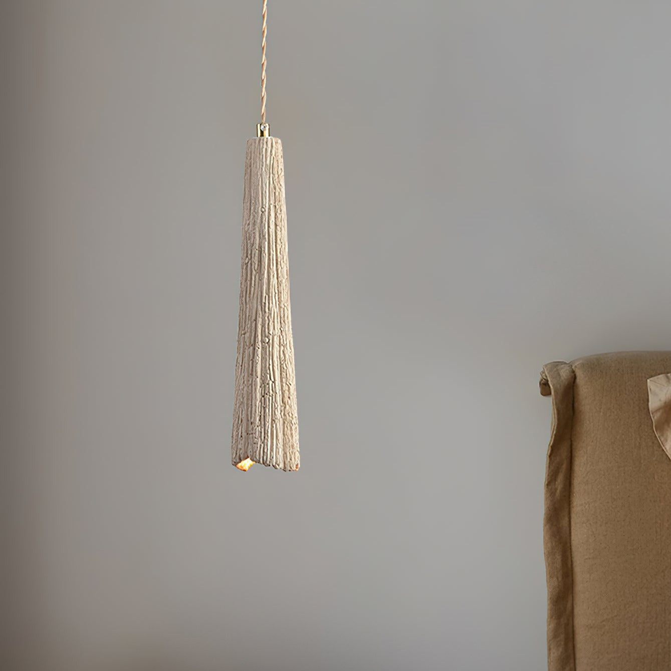 Kirae Textured Pendant Lights Cement | ventumra