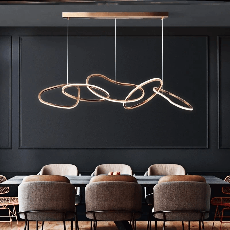 Nordic Irregular Luxury Modern Pendant Light Fixture For Contemporary Interiors
