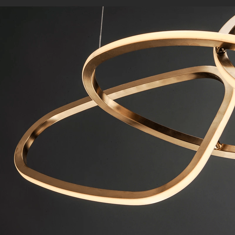 Nordic Irregular Luxury Modern Pendant Light Fixture For Contemporary Interiors