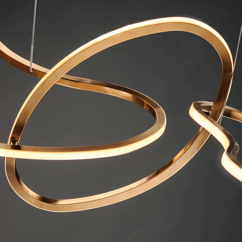 Nordic Irregular Luxury Modern Pendant Light Fixture For Contemporary Interiors