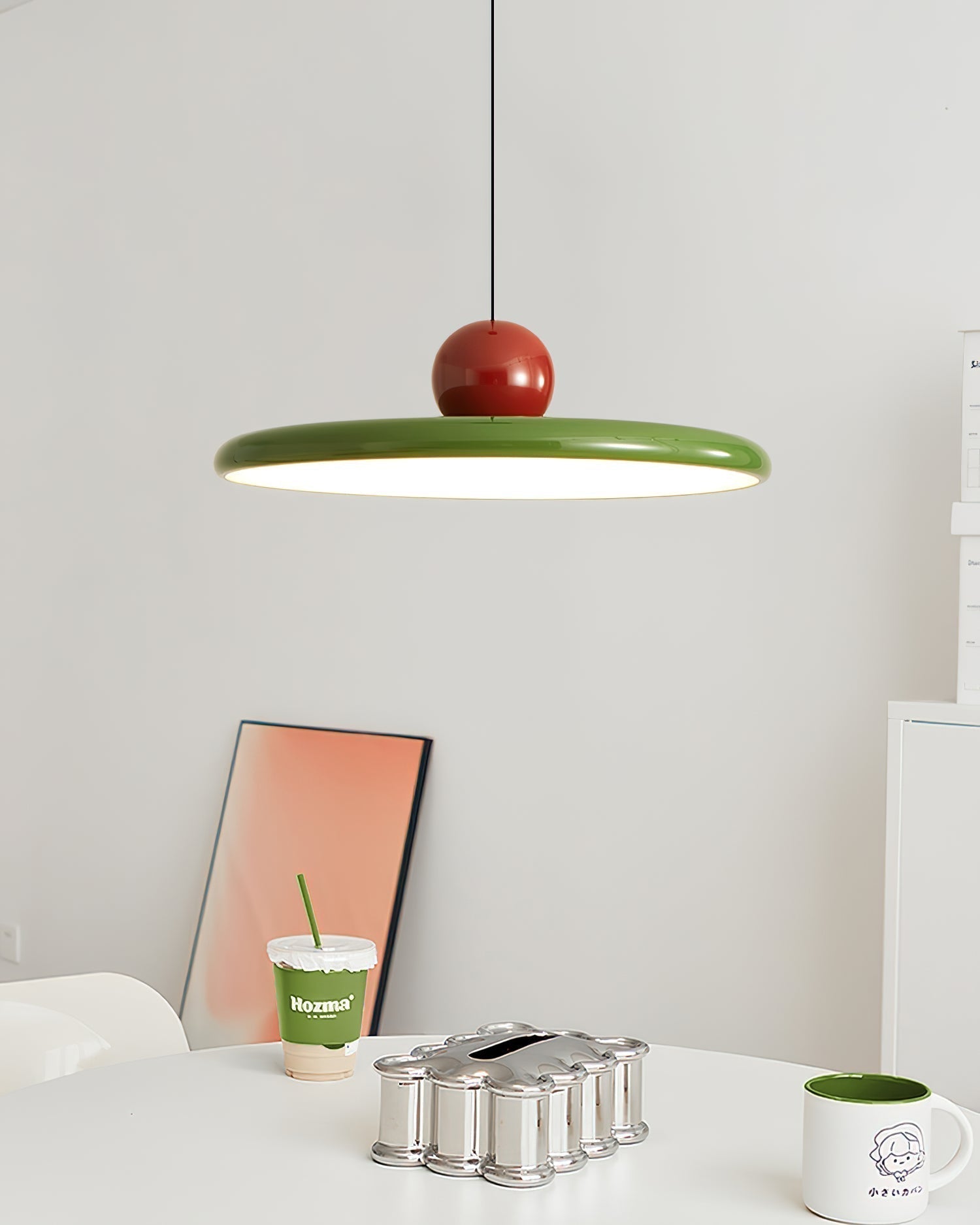 AstraLume Minimalist Pendant Light With Adjustable LED