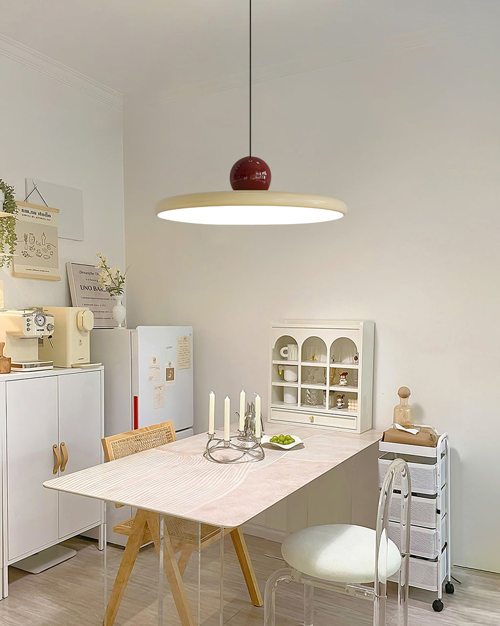 AstraLume Minimalist Pendant Light With Adjustable LED