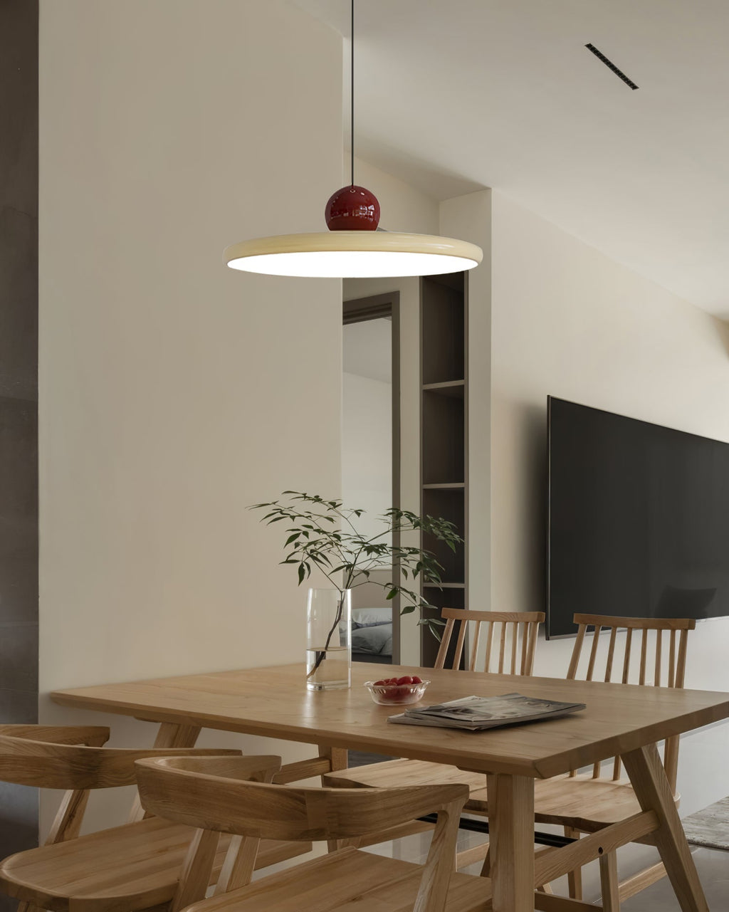 AstraLume Minimalist Pendant Light With Adjustable LED