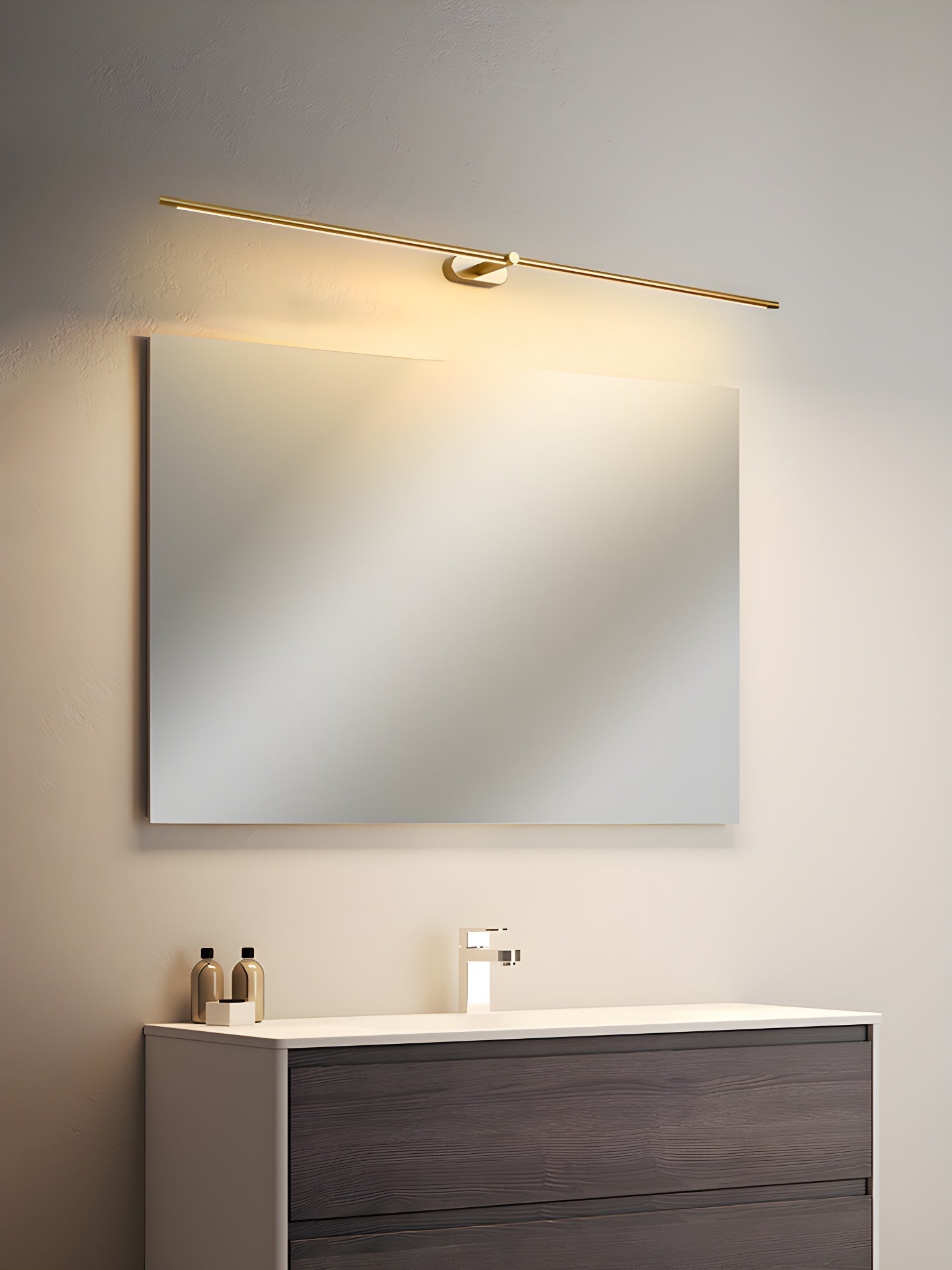 Flano minimalistische lineaire oplaadbare wandlamp | ventumra