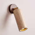 Travion Adjustable Travertine Wall Sconce | ventumra
