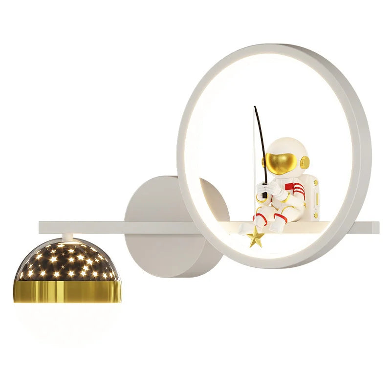 Lunexa | Modern Kids Wall Lamp With Warm LED Night Light