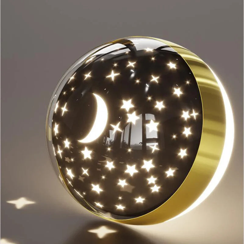 Lunexa | Modern Kids Wall Lamp With Warm LED Night Light