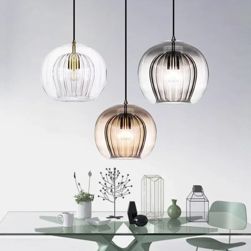 Aurela Glass Pendant Light For Modern Interiors And Offices