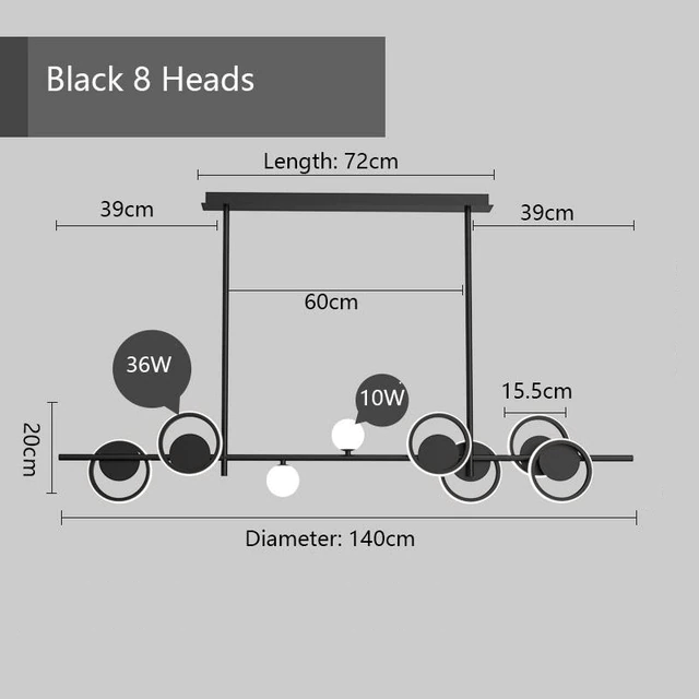 Ardent Twist Nordic LED Pendant Chandelier Sculptural Light