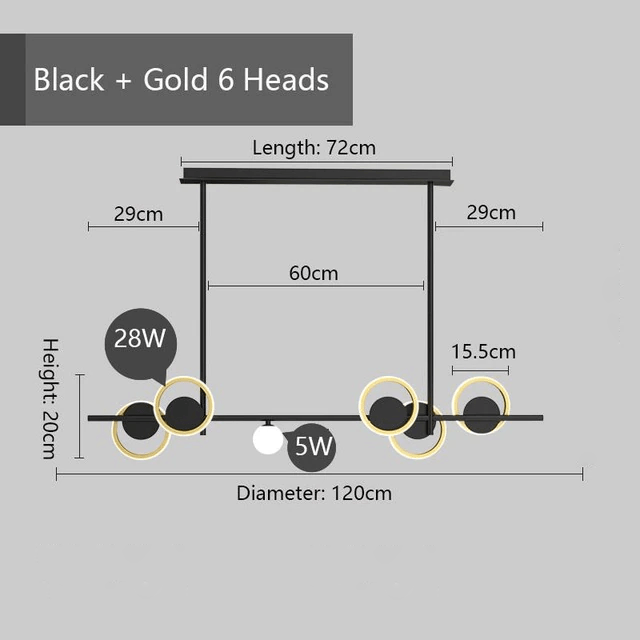 Ardent Twist Nordic LED Pendant Chandelier Sculptural Light