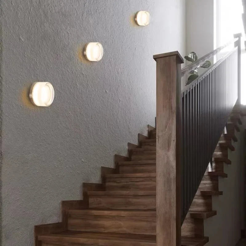 Lunara Orb Round Wall Lamp For Modern Ambient Lighting And Contemporary Indoor Wall Sconce