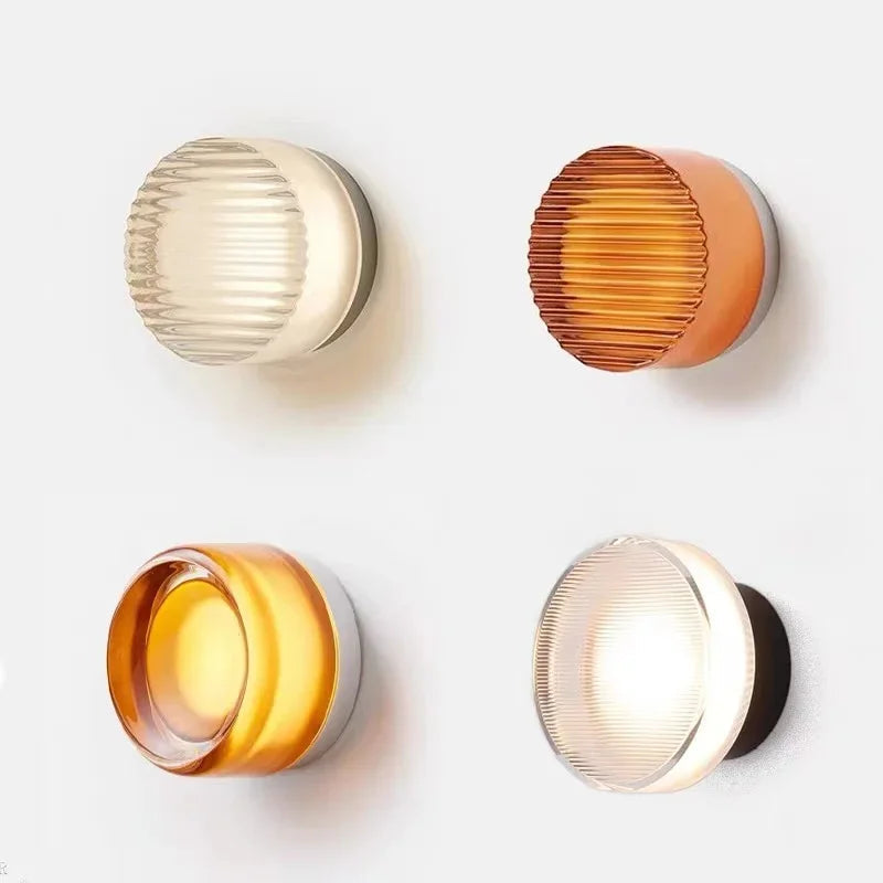 Lunara Orb Round Wall Lamp For Modern Ambient Lighting And Contemporary Indoor Wall Sconce